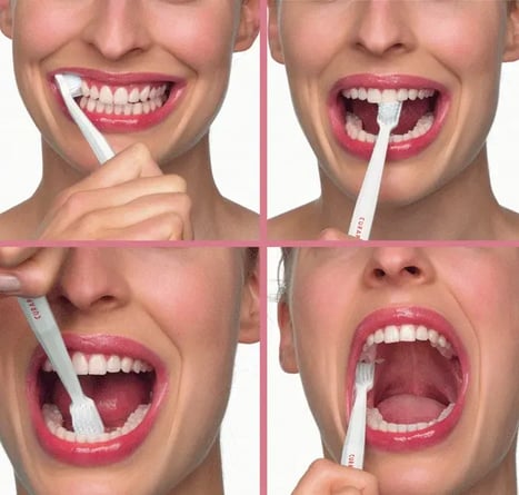 ¿Sabes cepillarte los dientes de manera correcta?