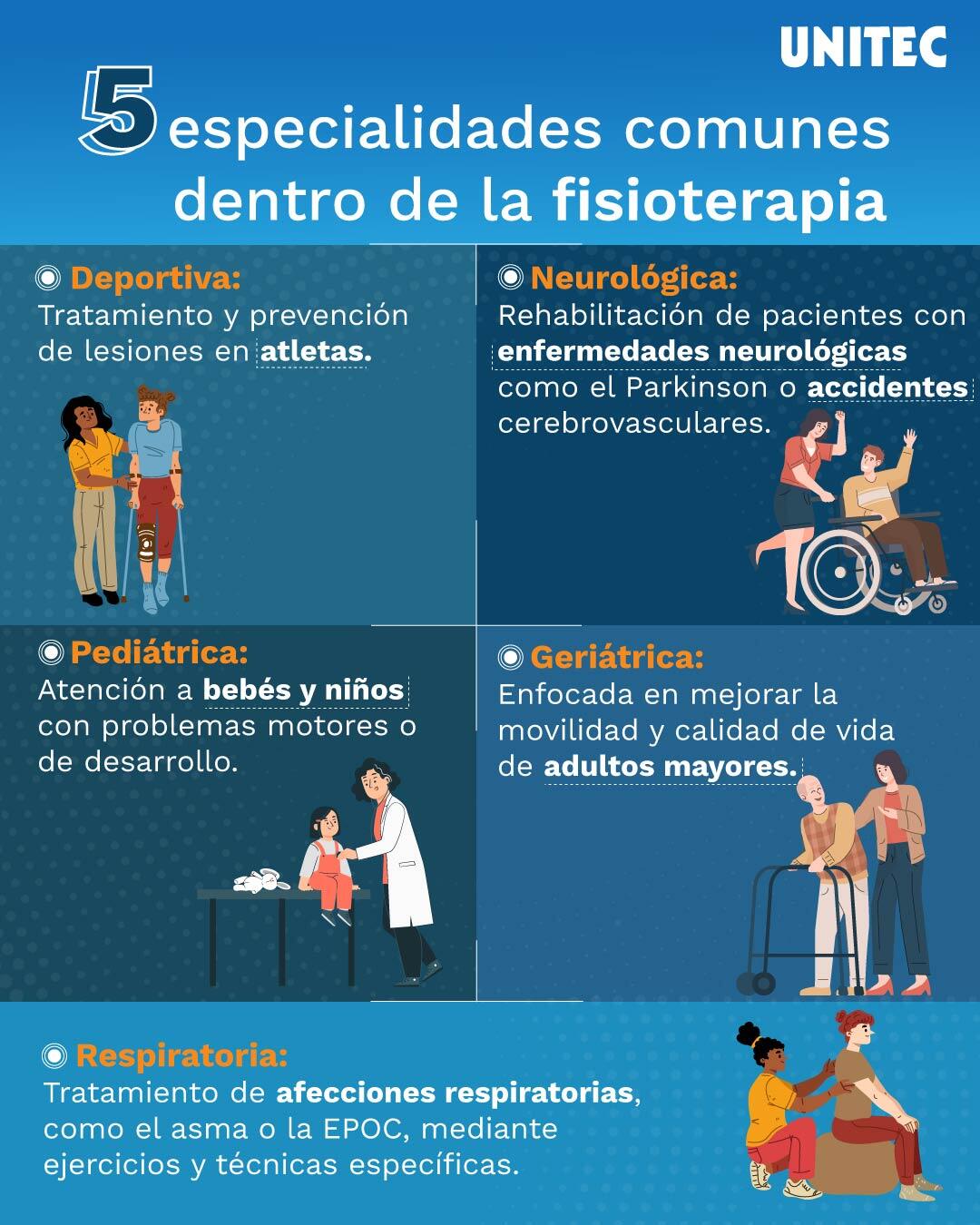 a qué se puede dedicar un fisioterapeuta