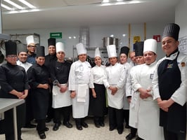 Docentes de Gastronomía se capacitan en el manejo del horno Rational