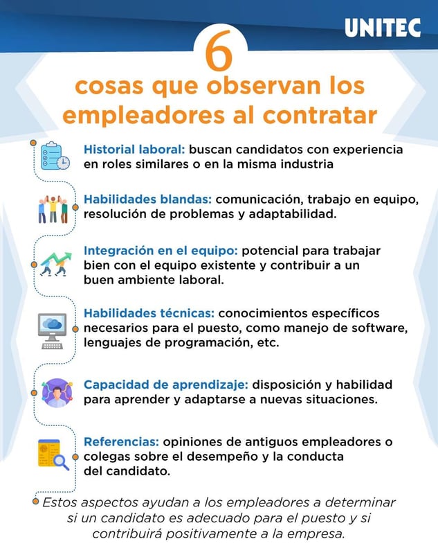 que observan los empleadores al contratar