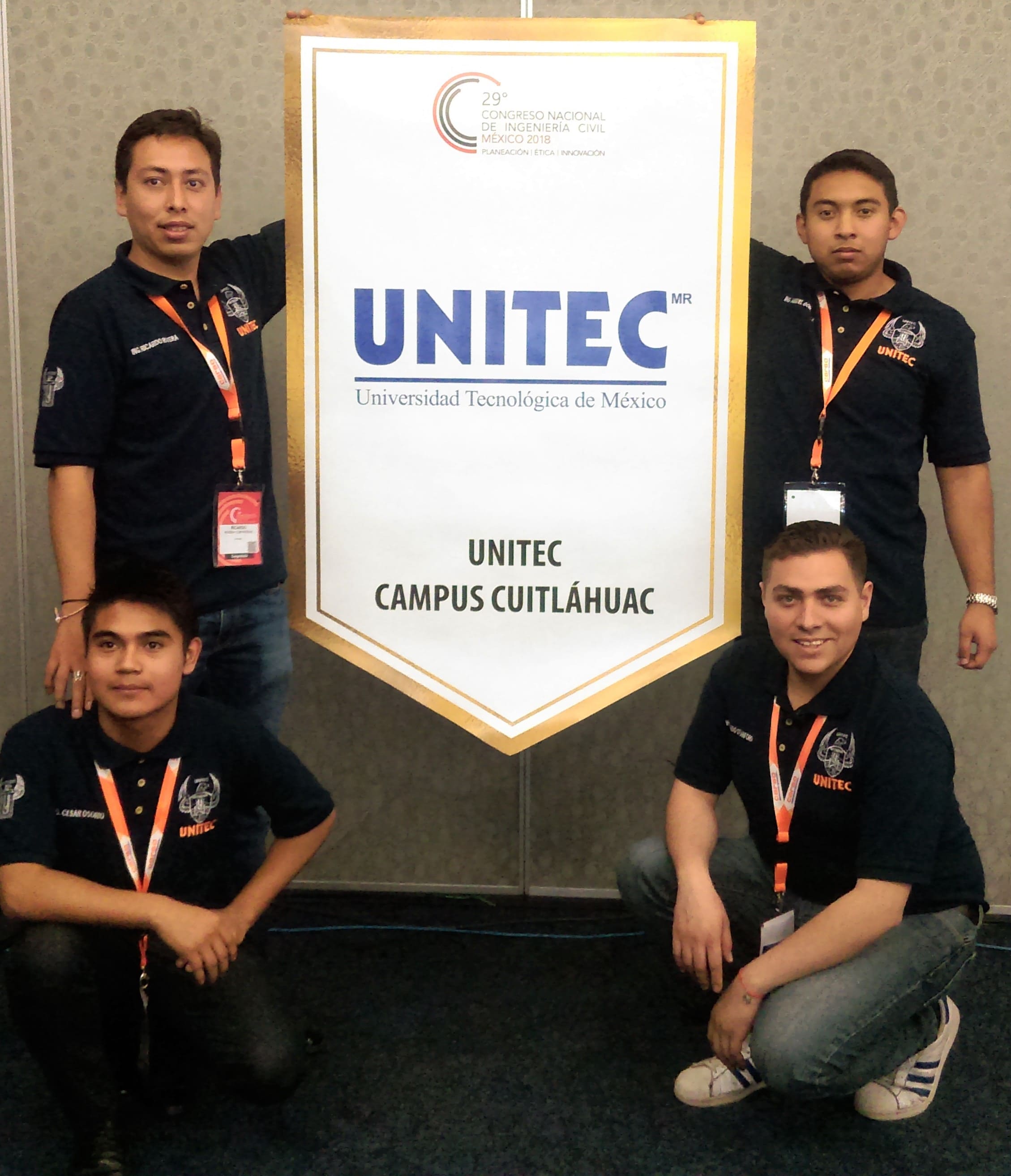 Representantes de UNITEC obtienen 3er. lugar en Olimpiada Nacional de Ing. Civil 5